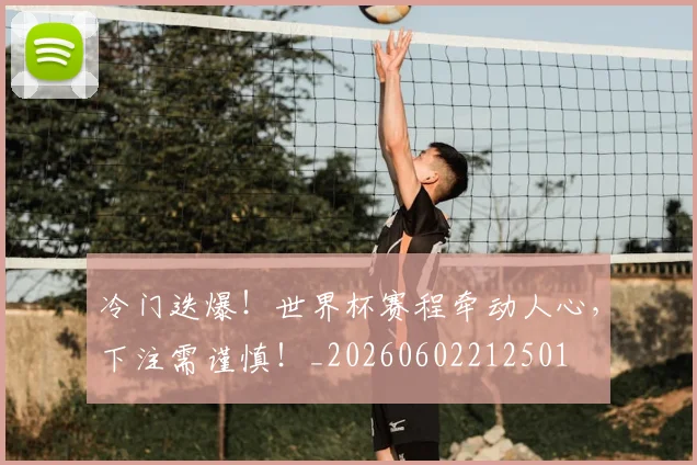 冷门迭爆!世界杯赛程牵动人心,下注需谨慎!_20260602212501